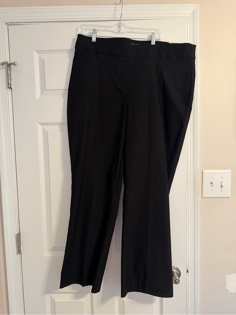 EVRI Black Wide-Leg Dress Pants for Women